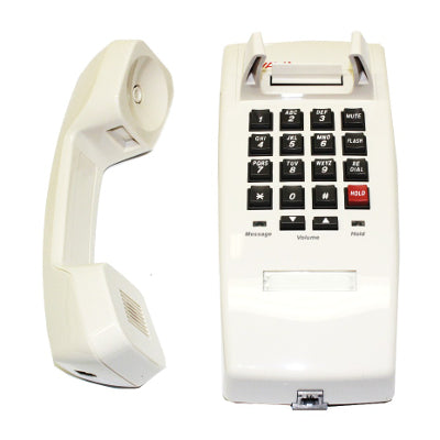 [AVA108209081-WHT-REF] Avaya 2554-YMGP 108209081 Single Line Phone (White/Refurbished)