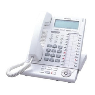 [PAN24BBLDLCDPSP-WHT] Panasonic KX-T7633 24-Button Back-Lit Display LCD Proprietary Speakerphone (White)