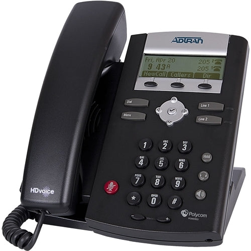 [ATRIPSIPPFHDV] Adtran 1202752G1 IP 335 Dual-Line SIP Phone Featuring HD Voice