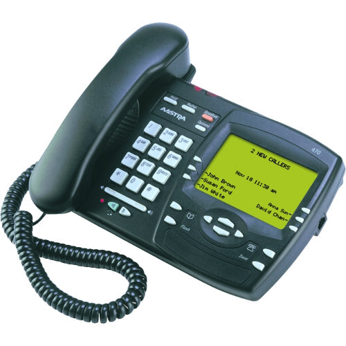 [AASA126100001000-CHCL] Aastra PT470 A1261-0000-10-00 Analog Phone (Charcoal)