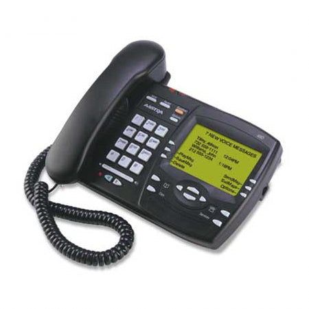[AASA126200001005-CHCL-REF] Aastra PT-480e A1262-0000-10-05 Single Line Analog Phone (Charcoal/Refurbished)