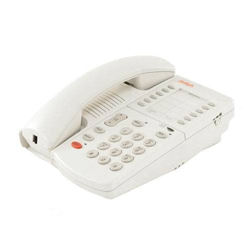 [AVDEF6219-WHT-REF] Avaya Definity 6219 Single Line Phone (White/Refurbished)