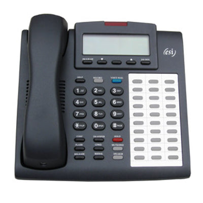 [ESI50000452-CHCL-REF] ESI Communications 5000-0452 48-Key Display Telephone (Charcoal/Refurbished)