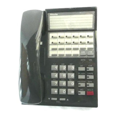 [NITPRTR82470-CHCL-REF] Nitsuko Portrait 82470 22-Button Standard Phone (Charcoal/Refurbished)