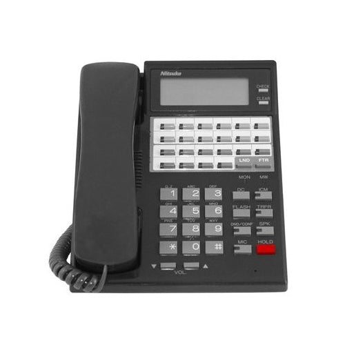 [NIT82473-BLK-REF] Nitsuko 82473 22-Button Telephone (Black/Refurbished)