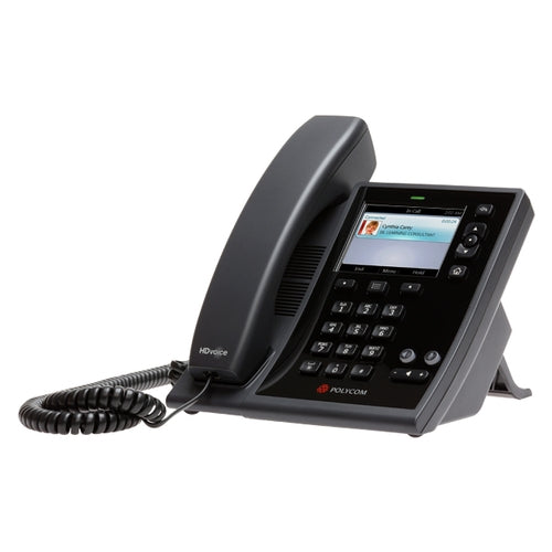 [PLYCX500IPMCRLC] Polycom 2200-44300-025 CX500 IP Phone for Microsoft Lync