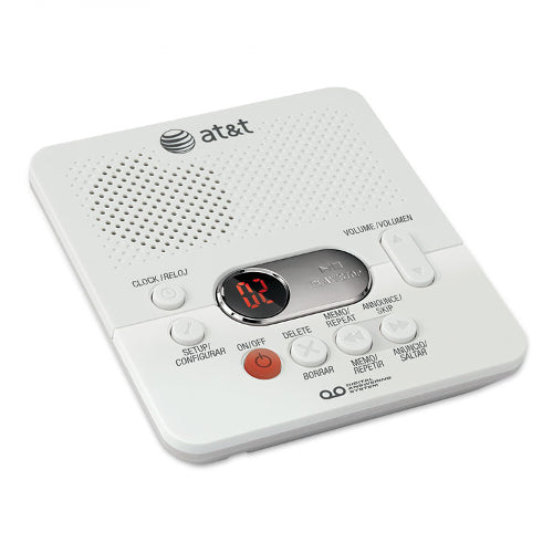 [ATT1740DAS-WHT] AT&T 1740 Digital Answering System with 60 Minute Recording Time