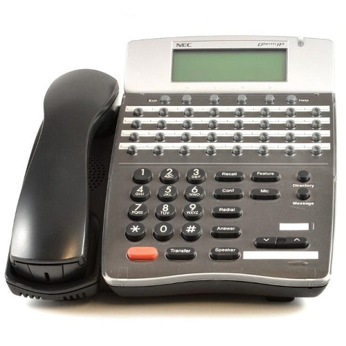 [NECITR32D3-BLK-REF] NEC ITR 32D-3 Speaker Display IP Phone (Black/Refurbished)