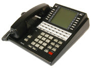 [TIE92663-BLK-REF] TIE Nitsuko 92663 24-Button Large Display Phone (Black/Refurbished)