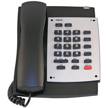 [NEC0890047-BLK-REF] NEC Aspire 0890047 2-Button Phone (Black/Refurbished)