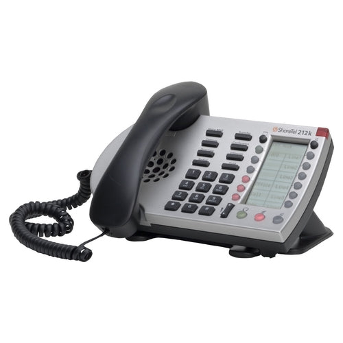 [STL212KIP-SIL-REF] ShoreTel ShorePhone IP 212K 12-Line IP Telephone (Silver/Refurbished)