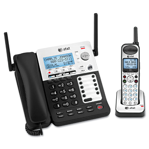 [ATTSYNJSB67138] AT&T SynJ SB67138 4-Line Corded/Cordless Phone System
