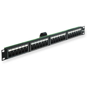 [ICCICMPP024T2] ICC ICMPP024T2 24-Port Telco Patch Panel 6P2C (Black)