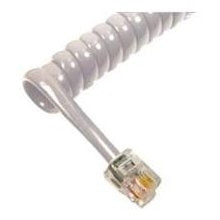 [ICC12FTCORD-PRL-GRY] ICC 12' Handset Cord (Pearl Grey)