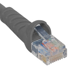 [ICCICPCSJ14-GRY] ICC Booted Category 5e Patch Cord 14 ft. (Grey)