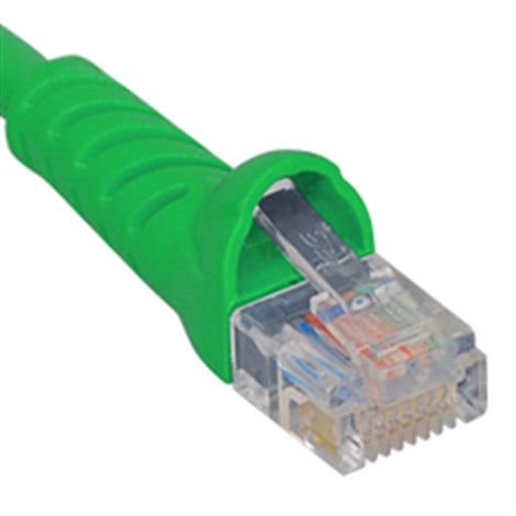 [ICCICPCSJ07-GRN] ICC Booted Category 5e Patch Cord 7 ft. (Green)