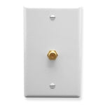[ICCIC630EG0-WHT] ICC F-Type Wall Plate (White)