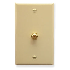 [ICCIC630EG0-IVY] ICC F-Type Wall Plate (Ivory)