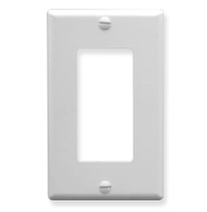 [ICCIC107DFS-WHT] ICC IC107DFS Decorex 1-Gang Faceplate (White)