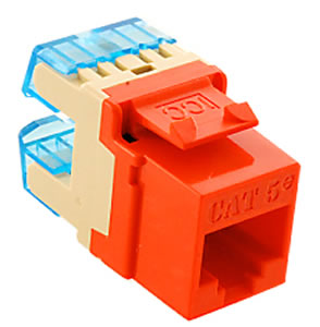 [ICCIC1078F5OR-ORA] ICC Modular Connector (Orange)