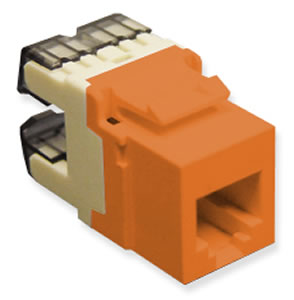 [ICCIC1076F0OR-ORA] ICC IC1076F0OR Cat3 Jack RJ-11 HD (Orange)