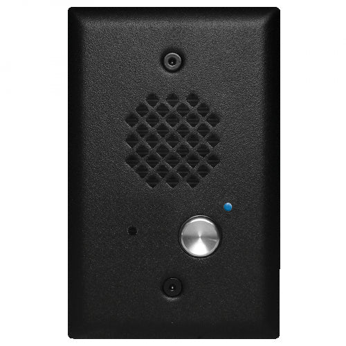 [VIKE40BK-SBLK] Viking E-40-BK Entry Phone with Automatic Hang-Up (Black Satin)