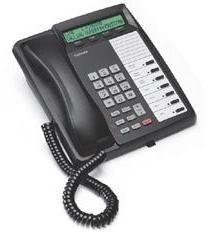 [TOSDKT3007SD-CHCL-REF] Toshiba DKT-3007SD 7-Button Speaker Display Phone (Charcoal/Refurbished)