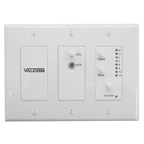 [VALV9983W] Valcom V-9983-W In-Wall Audio Mixer