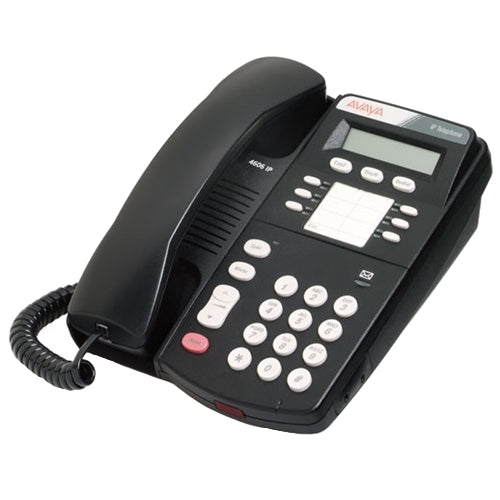 [AVA4606IPD01-BLK-REF] Avaya 4606 108627696 IP Phone D01 (Black/Refurbished)
