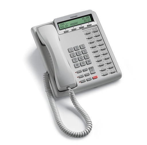 [TOSDKT3220SD-WHT-REF] Toshiba DKT-3220SD Speaker Display Phone (White/Refurbished)