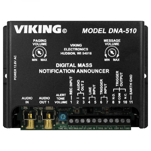 [VIKDNA510] Viking DNA-510 Digital Mass Notification Announcer