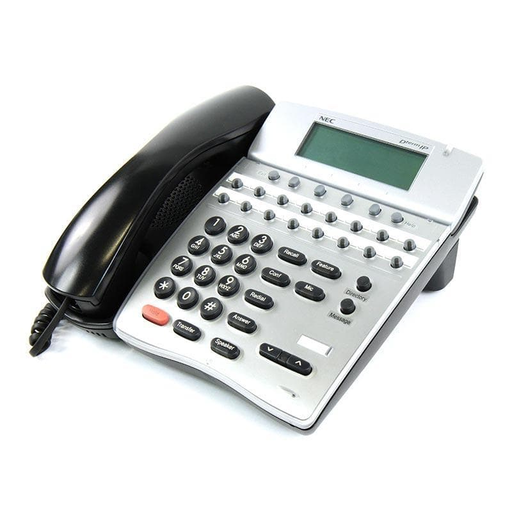 [NECITR16D3-BLK-REF] NEC ITR 16D-3 Speaker Display IP Phone (Black/Refurbished)