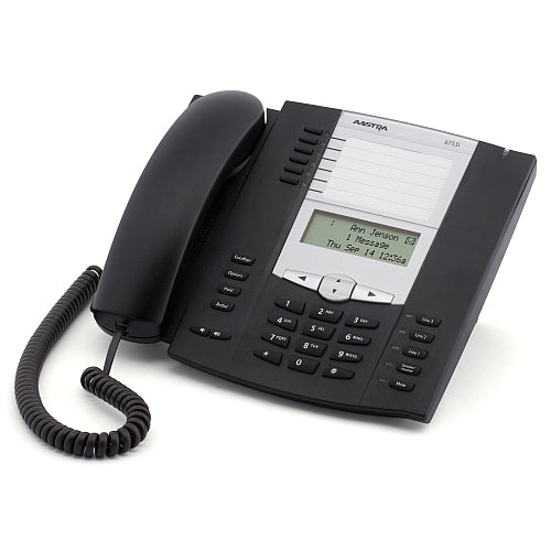 [AASA175301311001-REF] Aastra 6753i A1753-0131-10-01 IP Phone (Refurbished)