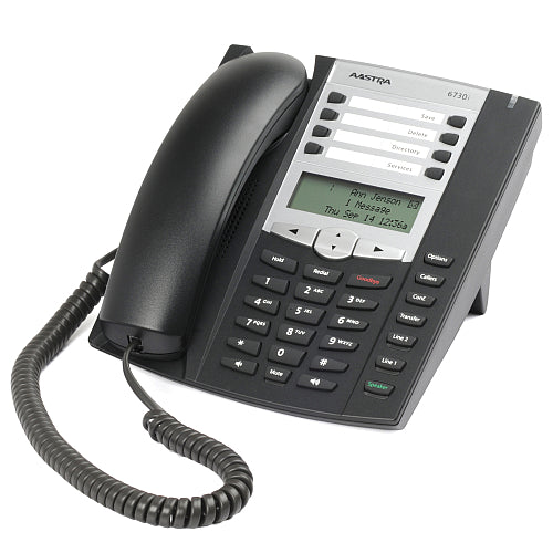 [AASA673001311001-REF] Aastra 6730i A6730-0131-1001 IP Phone (Refurbished)