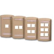 [SUT-STAR500S2-52-IVY] Suttle 2 Outlet Faceplate (Ivory)