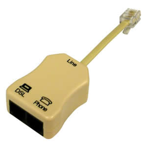 [SUT900LCCS-50] Suttle In-line DSL Filter with Splitter