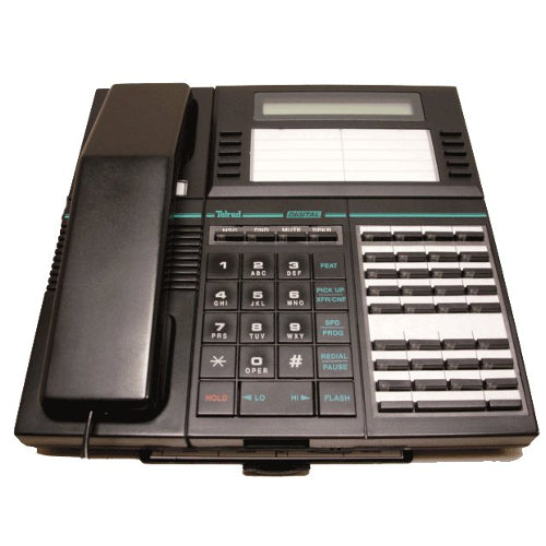[TEL79100000032X24-REF] Telrad 79-100-0000/3 2x24 Small Display Phone (Black/Refurbished)