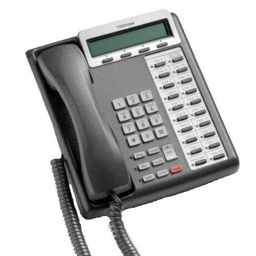 [TOSDKT3220SD-CHCL-REF] Toshiba DKT-3220SD Speaker Display Phone (Charcoal/Refurbished)