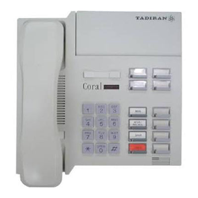 [TADDKT1100-ASH-REF] Tadiran DKT1100 Phone (Ash/Refurbished)