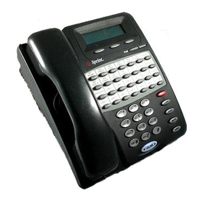 [TADEI28-BLK-REF] Tadiran Emerald Ice 28 Button Phone (Black/Refurbished)