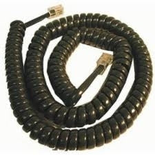 [TADHSC6-CHCL] Tadiran Handset Cord 6' (Charcoal)