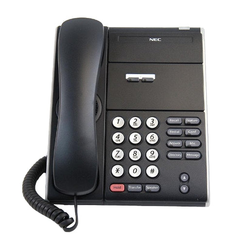 [NECITL2E1-BLK] NEC DT710 ITL-2E-1 2-Button Non-Display IP Phone (Black)