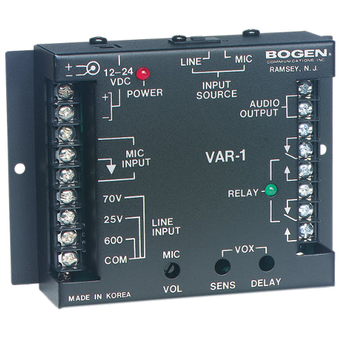 [BOGVAR1] Bogen VAR1 Voice Activated Relay