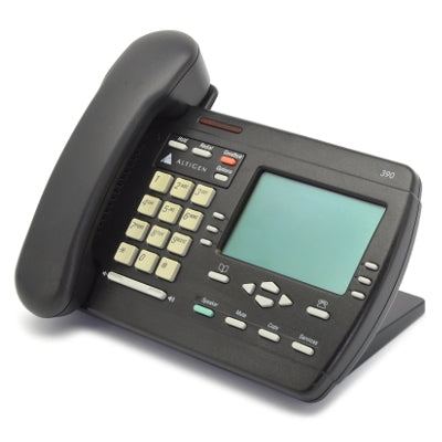 [ALT390-CHCL-REF] Aastra Altigen 390 Analog Screenphone (Charcoal/Refurbished)