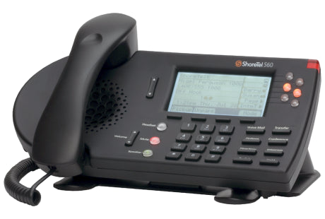 [STL560IP-BLK] ShoreTel ShorePhone IP 560 6-Line IP Telephone (Black)