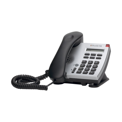 [STLIP110-SIL-REF] ShoreTel ShorePhone IP 110 Single Line IP Telephone (Silver/Refurbished)