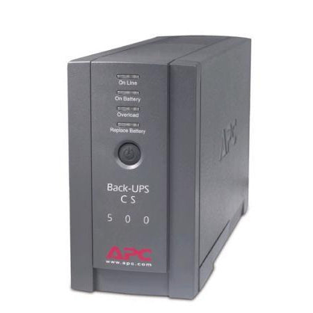 [APCBK500BLK] APC CS BK500BLK 500VA 120V Battery Back-UPS Power Supply