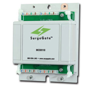 [ITW-MCO8-110-LP] ITW Linx MC08-110 Analog Station Set and Central Office Line Protector (Up to 16 Lines)