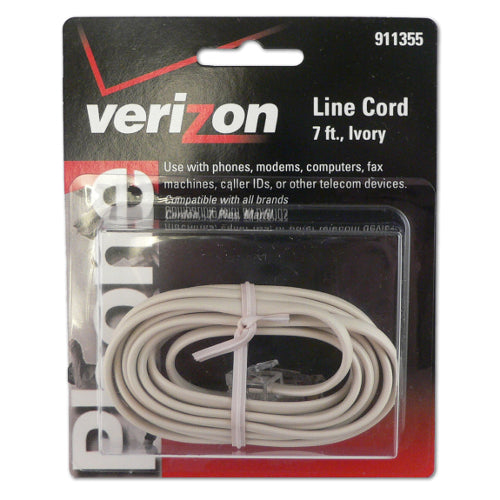 [JASTL96116-IVY] Jasco TL96116 7' Line Cord (Ivory)