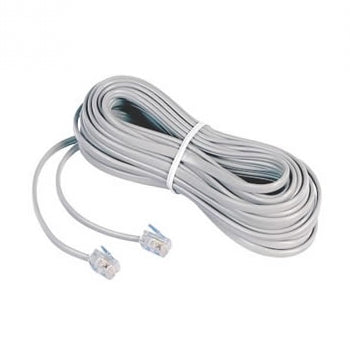 [ATT89006500-DVGRY] AT&T ATT-89-0065-00 Flat Line Cord 50' (Dove Gray)